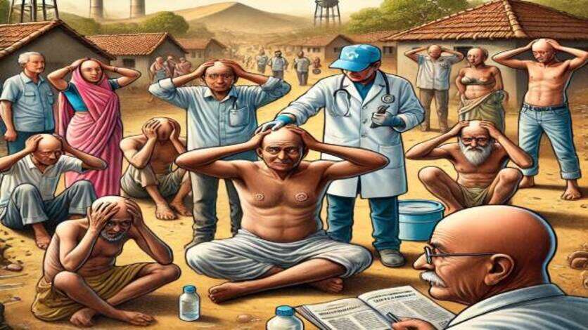 HMPV के बीच भारत के इस राज्य में अब 'टकला वायरस' की एंट्री! अचानक से तीन दिनों के भीतर गंजे हो रहे लोग