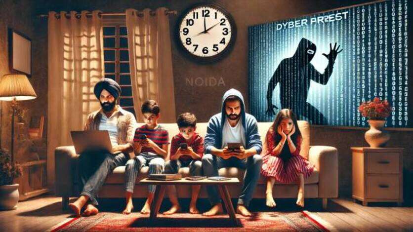 आपका मोबाइल नंबर बंद होने वाला है...नोएडा में साइबर ठगों ने पूरे  परिवार को 5 दिनों तक रखा Digital Arrest, ट्रांसफर कराए 1.10 करोड़, ठगी का तरीका जान रह जाएंगे दंग