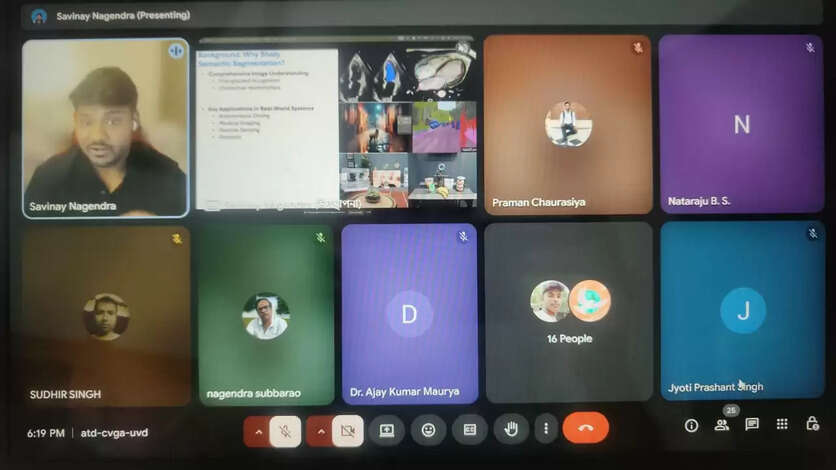 ऑनलाइन सेमिनार का आयोजन 