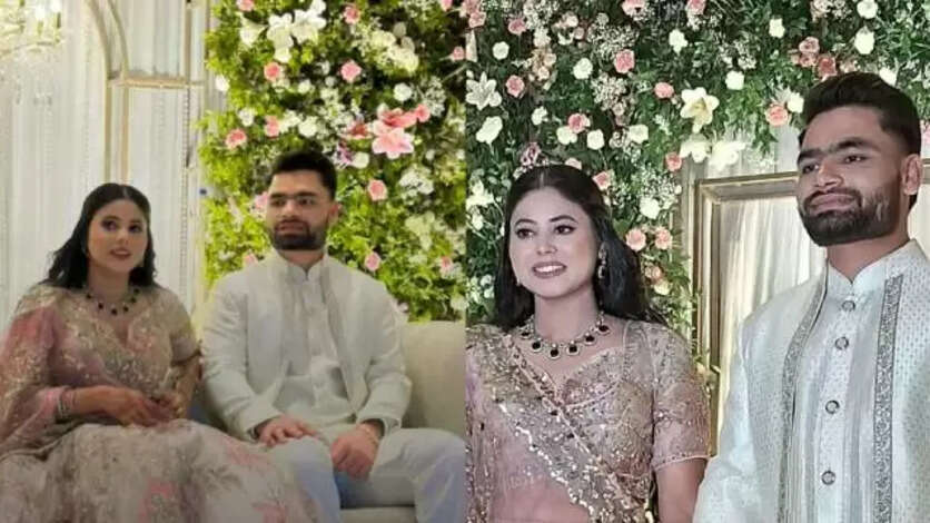 Rinku Singh-Priya Engagement 